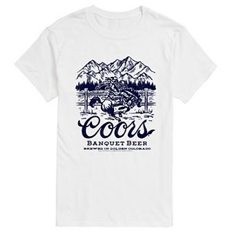 Men's Coors Banquet Beer Short Sleeve Graphic Tee