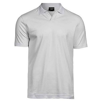 Tee Jays Mens Stretch V Neck Polo Shirt