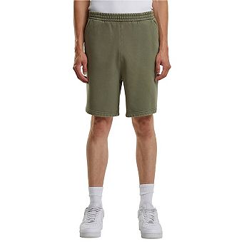 Build Your Brand Mens Vintage Heavy Sweat Shorts