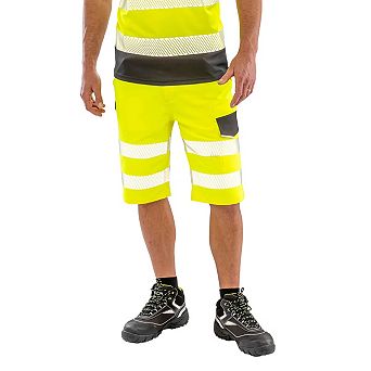 Result Safe-Guard Mens Dynamic Stretch Cargo Shorts