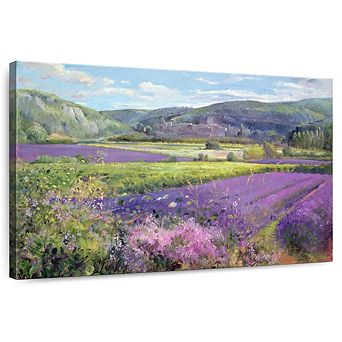 Lavender Fields In Old Provence Wall Art