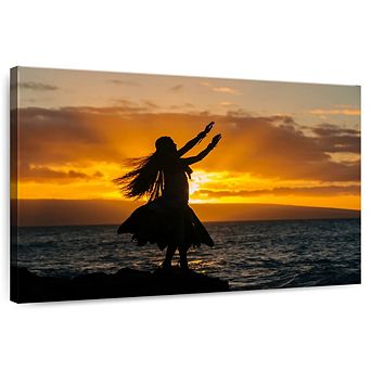 Hula Dancer Wall Art
