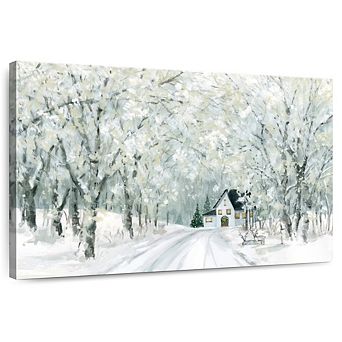 Christmas Lane Wall Art