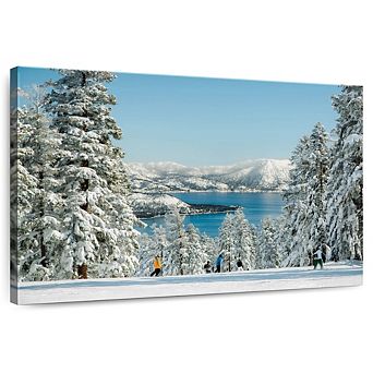 Winter Tahoe Skiing Wall Art