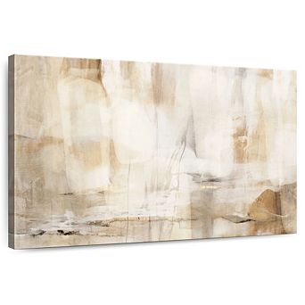 Neutral Beige Abstract Polyptych Wall Art