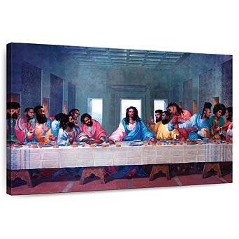 Black Last Supper I Wall Art