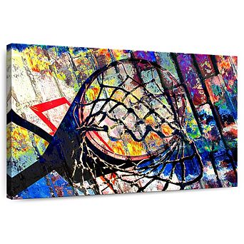Freestyle Basketball Wall Art