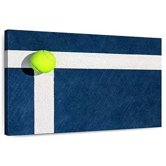 Tennis Court Line Wall Art