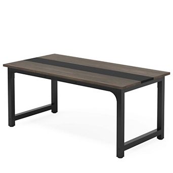Tribesigns Farmhouse Executive Desk for Home Office and Workspaces