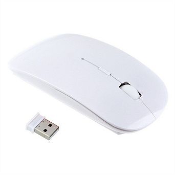 Wireless Mouse for Mac PC - 2.4GHz USB Optical Mouse, Adjustable DPI,Ergonomic Silent Computer Mouse
