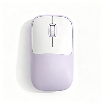 Dual Mode 2.4G Bluetooth Rechargeable Silent Wireless Mouse,Ergonomic Slim Portable Office Mice