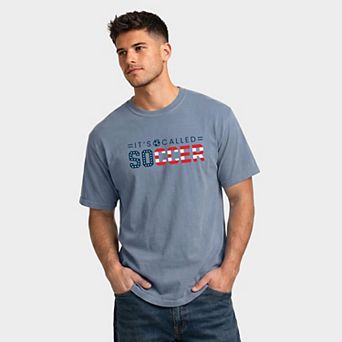 It's Called Soccer USA - Men's Garment Dyed Graphic T-Shirt