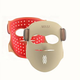 ARIVEA Wireless 4D LED Red Light Therapy Face Mask with Dual NIR Light