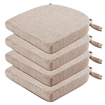 Dining Chair Cushions Non Slip Tied Comfort Seat Pads For Home Kitchen Patio
