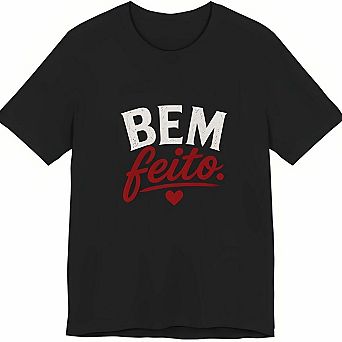 Bem Feito Portuguese Pride Graphic T Shirt Funny Luso Culture Gift for Women