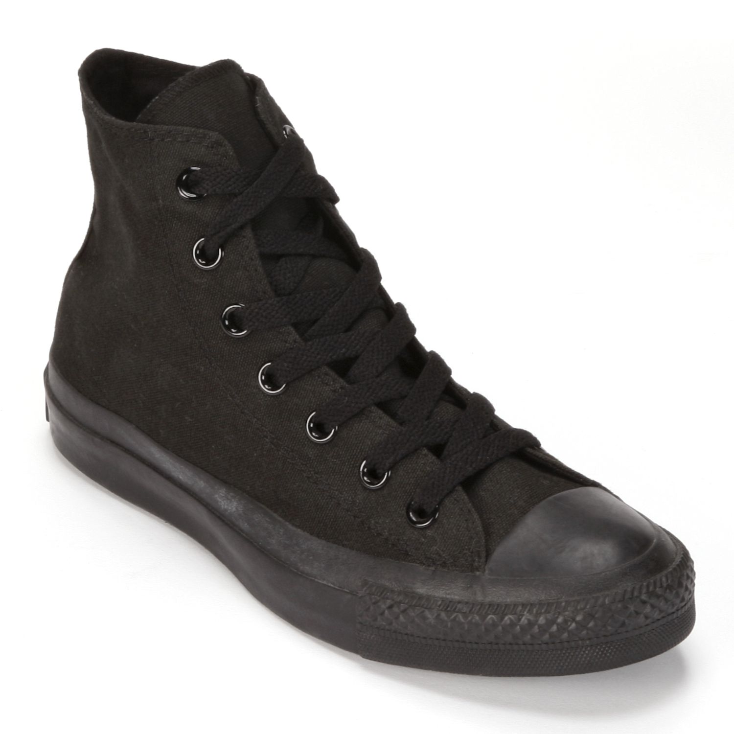 converse low tops all black