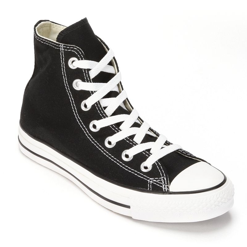 UPC 022859470896 product image for Adult Converse All Star Chuck Taylor High-Top Sneakers, Men's, Size: M3W5, Black | upcitemdb.com