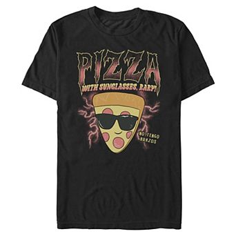 Men's Disney / Pixar's Toy Story Pizza With Sunglasses Baby! Graphic Tee