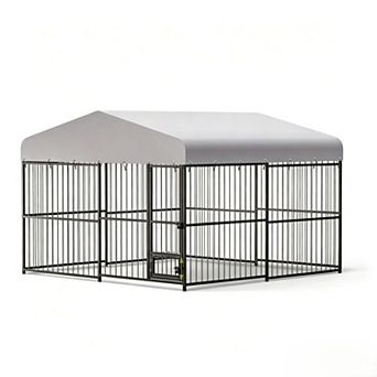 Large Outdoor Dog Kennel 10x10 ft