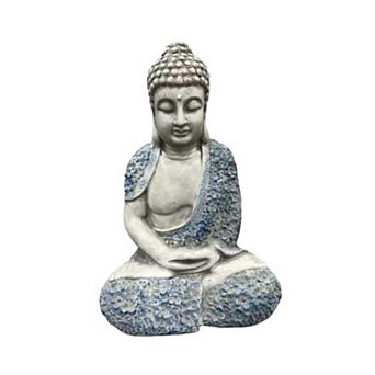 Pnronnc Buddha Garden Statue Meditating Buddha Figurine Outdoor Zen Decor