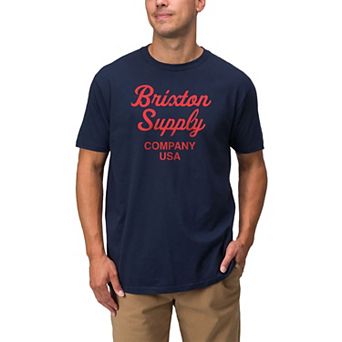 Men's Brixton Jackson Short Sleeve Graphic Tee