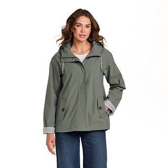 Women's Weathercast Hooded Rain Jacket
