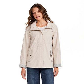 Women's Weathercast Hooded Rain Jacket