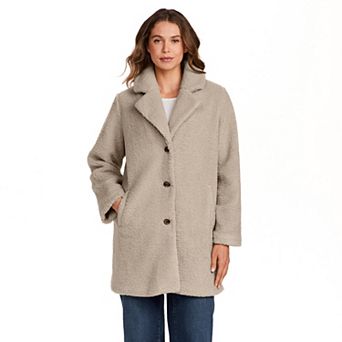 Women's Weathercast Teddy Coat