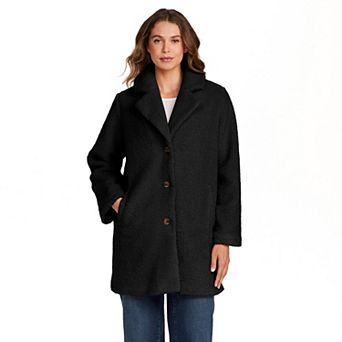 Women's Weathercast Teddy Coat