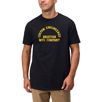 Men's Brixton Custom Engineered Short Sleeve Graphic Tee