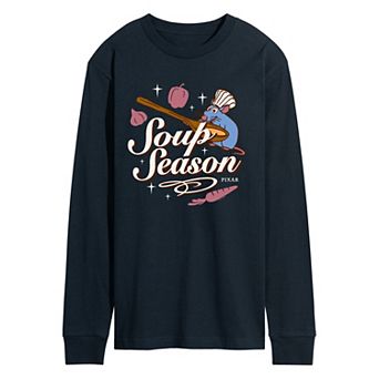 Men's Disney's Ratatouille "Soup Season" Remy Long Sleeve Graphic Tee