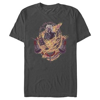 Men's Game Of Thrones Daenerys Targaryen Fire Graphic Tee