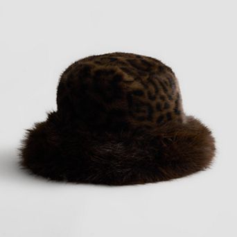 Women's LaValentina Faux Fur Cloche Hat