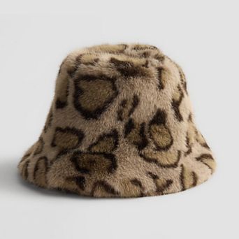 Women's LaValentina Faux Fur Bucket Hat