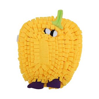 1 pc Snuffle Mat for Dogs, Plush Enrichment Feeding Mat for Mental Stimulation Yellow