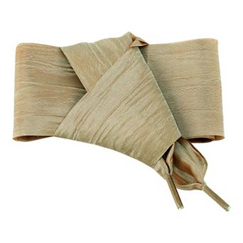 1 Pair Unisex Wrinkled Extra Wide Flat Shoelaces Ribbon for Sneakers 39.4"