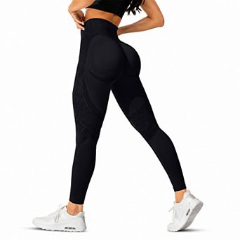 Women’s High-Waist Seamless Workout Leggings Full Length Stretch Yoga Pants
