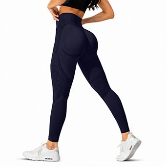 Women’s High-Waist Seamless Workout Leggings Full Length Stretch Yoga Pants