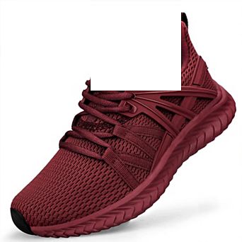 Womens Slip On Running Sneakers Walking Tennis Shoes Lightweight Mesh Gym Workout