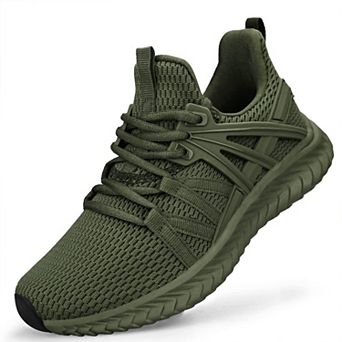 Womens Slip On Running Sneakers Walking Tennis Shoes Lightweight Mesh Gym Workout