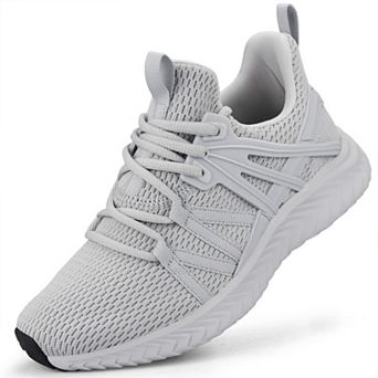Womens Slip On Running Sneakers Walking Tennis Shoes Lightweight Mesh Gym Workout