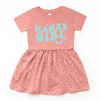 The Juniper Shop Mama's Girl Flower Infant Dress