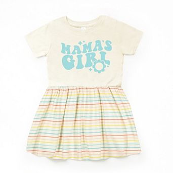 The Juniper Shop Mama's Girl Flower Infant Dress