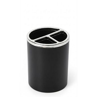 3-Compartment Pen Holder for Desk and Office Supplies