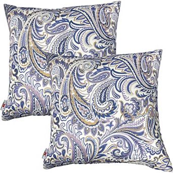 Outdoor Pillows, Pack of 2 Waterproof Decorative Throw Pillows with Inserts,or Bed, Couch, Sofa