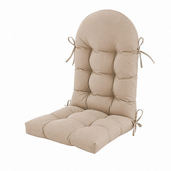 Indoor Outdoor Adirondack Rocking Chair Cushions Waterproof Fade Resistant Non Slip