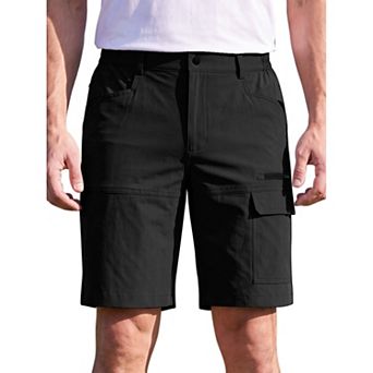 Men's Cargo Shorts Summer Multi Pockets Outdoor Hiking Golf