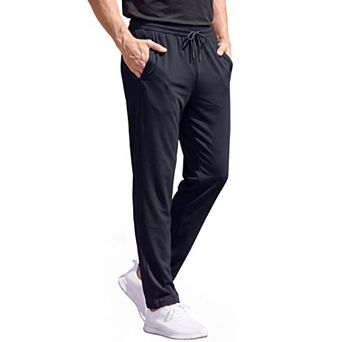 Men's Drawstring Sweatpants Lightweight Zipper Pockets Running Gym