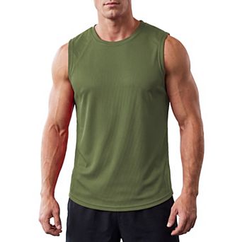 Men's Muscle Tank Top Summer Breathable Gym Workout