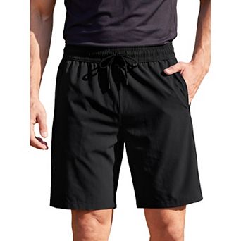 Men's Athletic Shorts Lightweight Stretch Drawstring Workout Gym